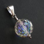 Wisiorek discoball Wisiorek discoball