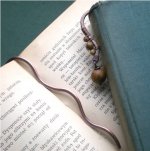 Zakładka do książki z jaspisem Zakładka do książki z jaspisem