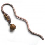 Zakładka do książki z jaspisem Zakładka do książki z jaspisem